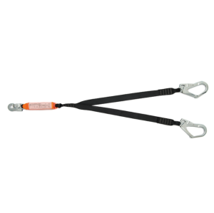 TALABARTE "Y" EM FITA COM ABSORVEDOR DE ENERGIA E GANCHO 55 mm