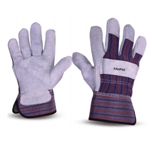 Luva de raspa reforçada