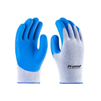 Luva tricotada/ Palma emborrachada