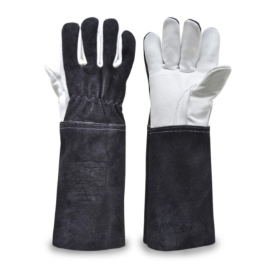 Luva de vaqueta- Dorso/Punho raspa