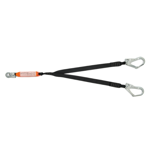 TALABARTE "Y" EM FITA COM ABSORVEDOR DE ENERGIA E GANCHO 55 mm