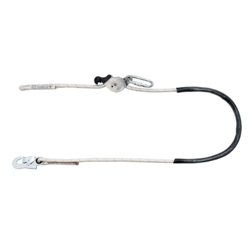 TALABARTE EM CORDA COM REGULADOR DE DISTÂNCIA EM INOX