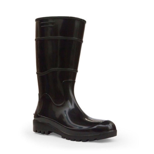  Bota Pvc Cano Longo Preta. CA: 37455